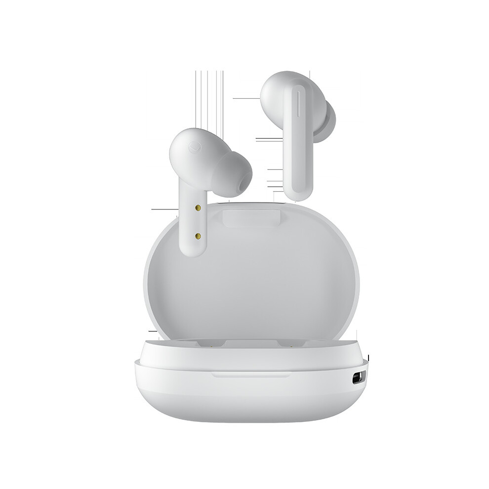 (White) Tws Bluetooth V5.2 Earphones Game Earbuds Low Latency Aac Hifi Stereo Bass Ai Call Noise Cancellation Wireless Earbuds Headphone With Mic White 6112212050200