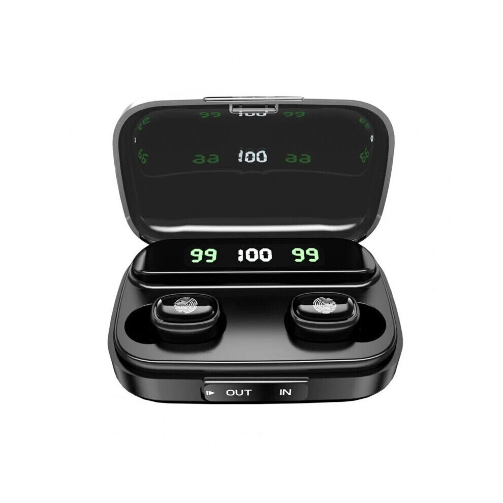 Tws Bluetooth 5.1 Earbuds Led Display Earphones 9D Stereo Sports Waterproof With Microphone 6112212045848