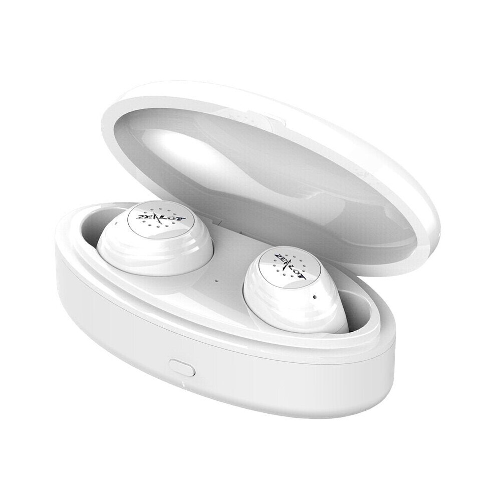 (White) Tws Bluetooth Earphone Mini Wireless Headphone 3D Stereo Noise Cancelling Hd Call Headset For Iphone Hu White 6112212046326
