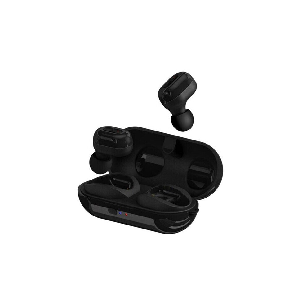 (Black) TWS bluetooth Wireless Stereo Hifi In-ear Earphone Handsfree Gaming Headset With Charging Case-image-OPC-P8ZXZYT-NEW