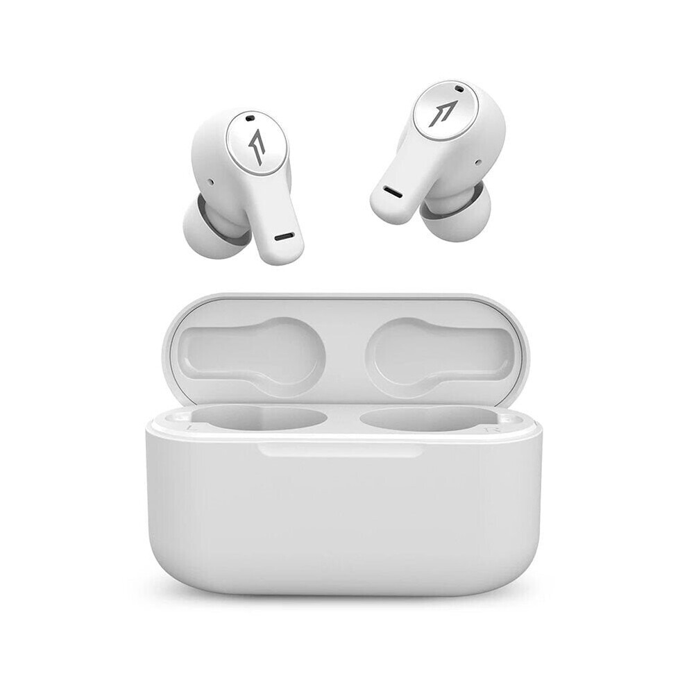 (White) Tws Earphones 4 Enc Mic Low Latency Dynamic Stereo Earbuds Touch Control Sports Headphones White 6112212050750
