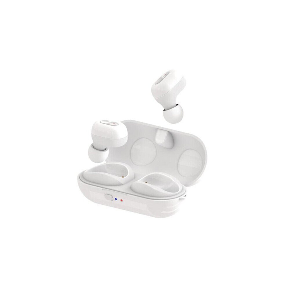(White) Tws Bluetooth Wireless Stereo Hifi In-Ear Earphone Handsfree Gaming Headset With Charging Case White 6112212047064