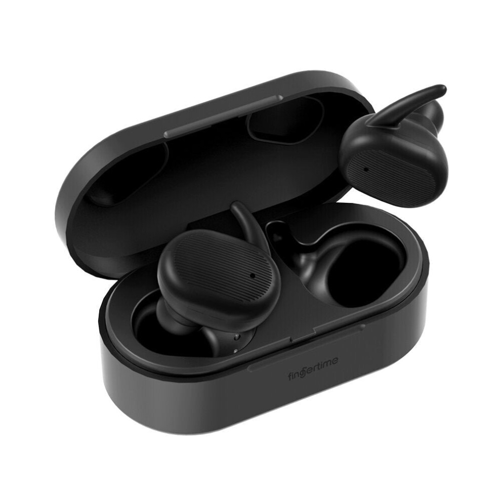 (Black) Tws Portable Earbuds In-Ear Bluetooth Noise Reduction Earphones 9D Stereo Earbuds Sport Headset With Mic Black 6112212047958