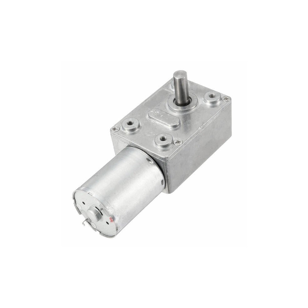 12V 5rpm High Torque Turbo Worm Geared Motor DC Motor.