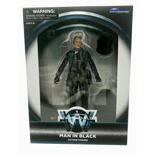 Diamond Select Westworld Man in Black 18 cm Actiefiguur 1