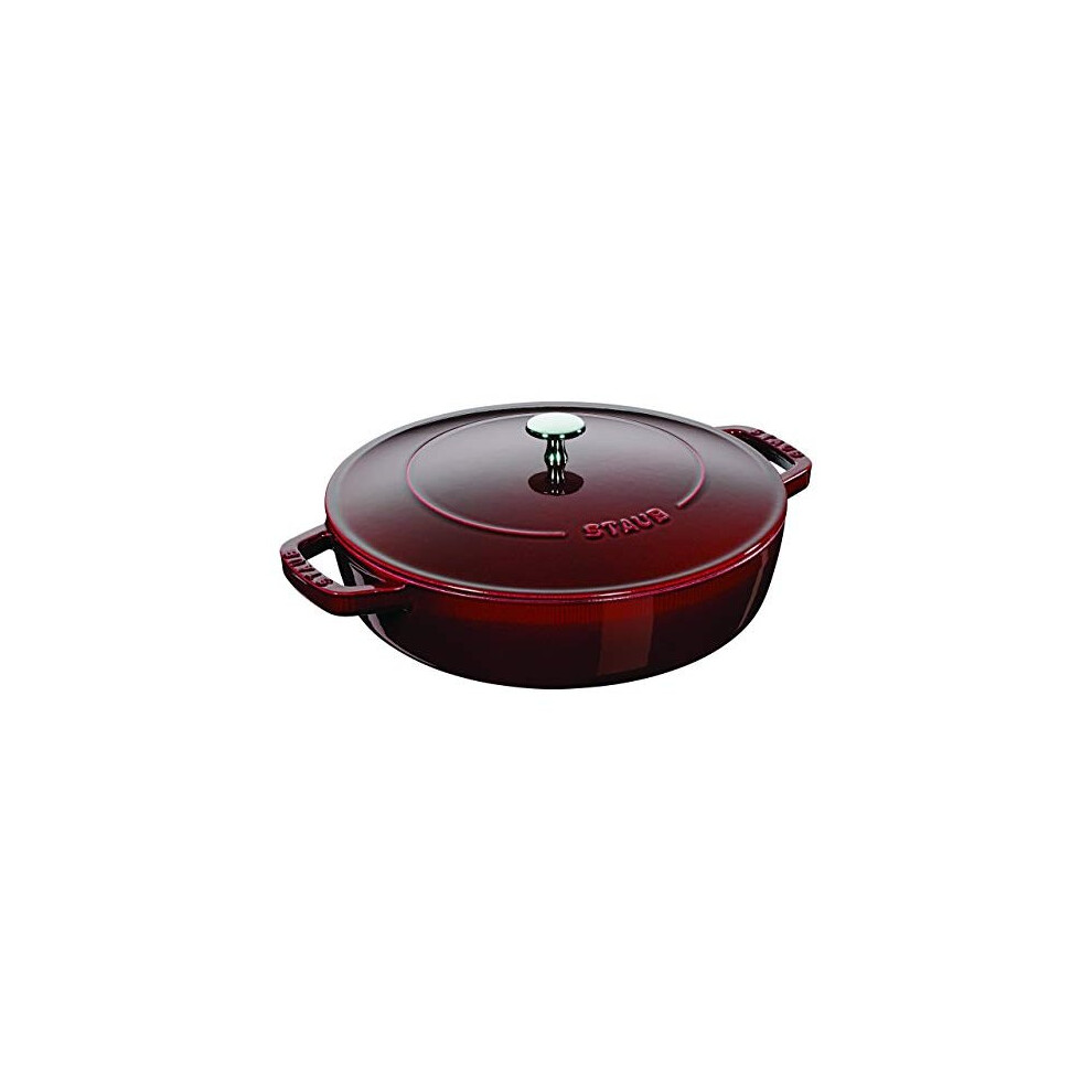 STAUB Cast Iron Chistera, Grenadine, 28 cm