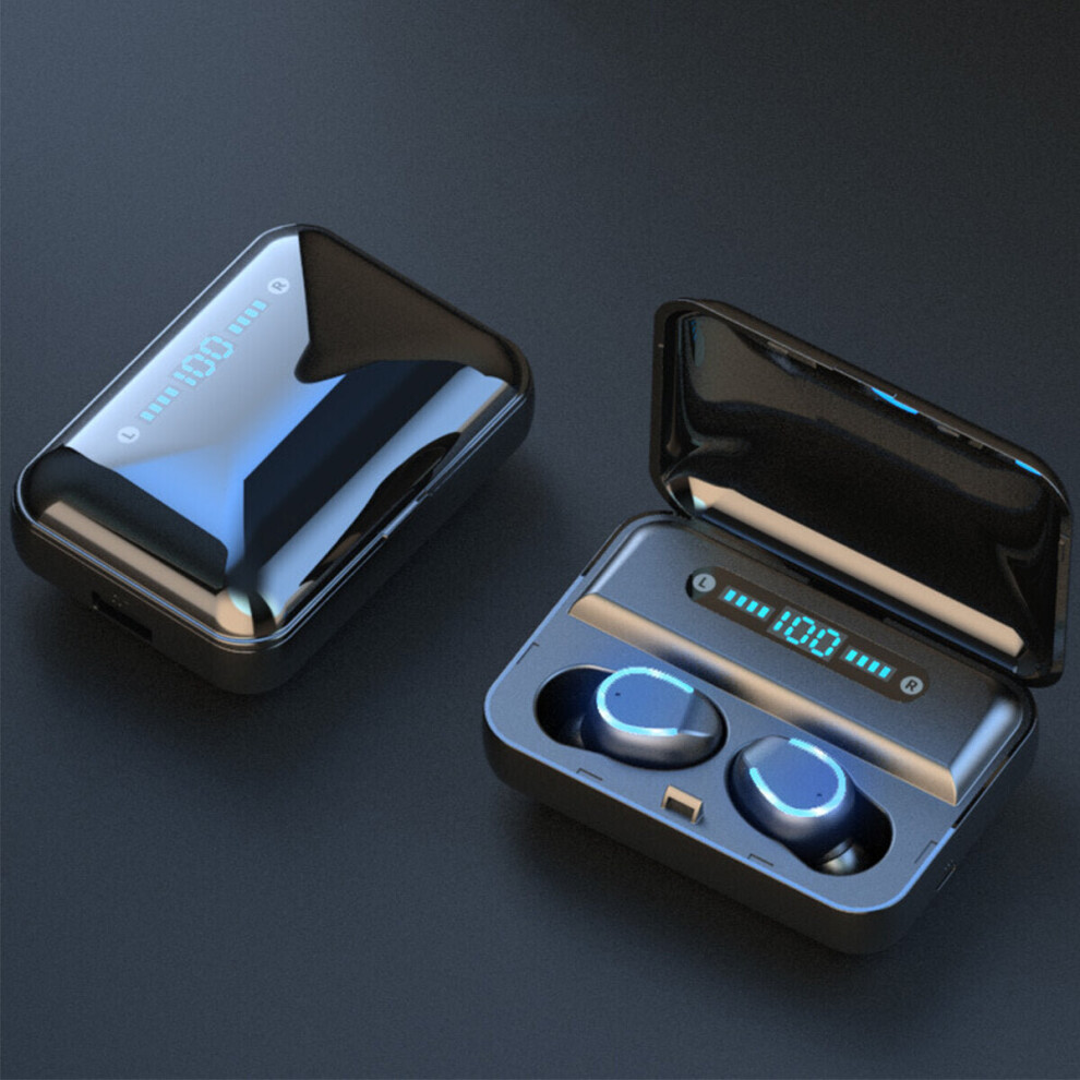 Tws Bluetooth 5.0 Sport Earphone Led Display Cvc8.0 Noise Reduction Headphone With 3600Mah Charging Box 6112212045671