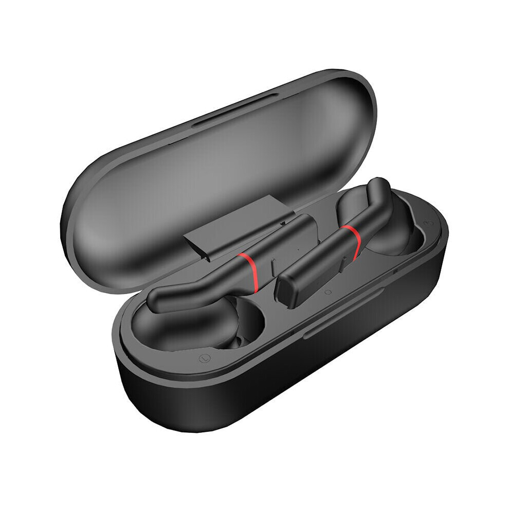 (White) Tws Wireless Bluetooth 5.0 Earphone Sport Sweatproof Headphone Stereo Portable Earbuds For Samsung White 6112212048344