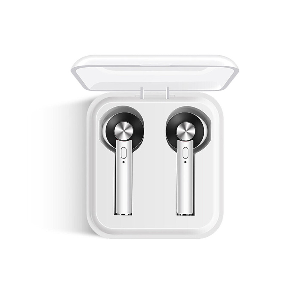(White) Tws Binaural Mini Bluetooth 5.0 Earphone Stereo Headset With Mic For Hu White 6112211950990