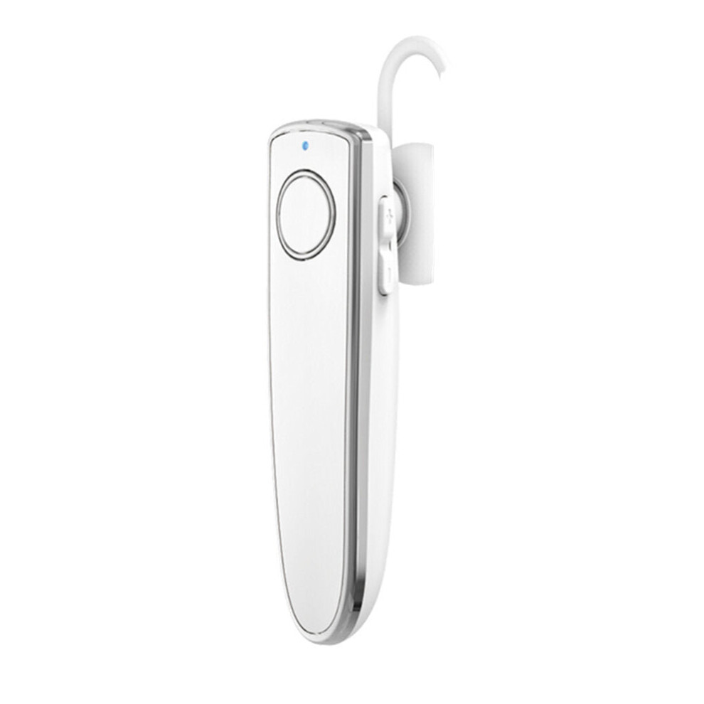 (White) Bluetooth 5.0 Stereo Bass Headphones Business Sports Gaming Earphone With Mic White 6112212054161