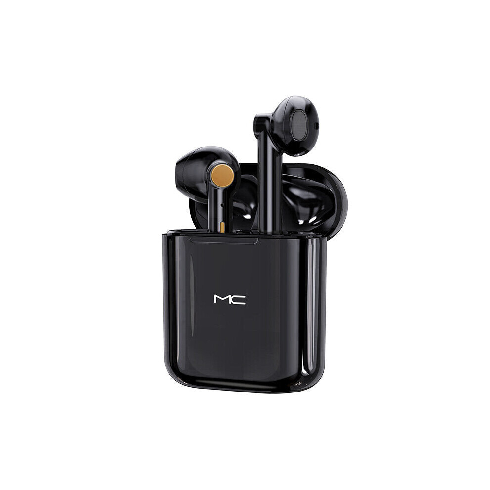 (Black) Tws Bluetooth 5.0 Headphones Earphones Enc Noise Canceling Hifi Stereo Earbuds Hd Sound With Microphonea Black 6112212045534