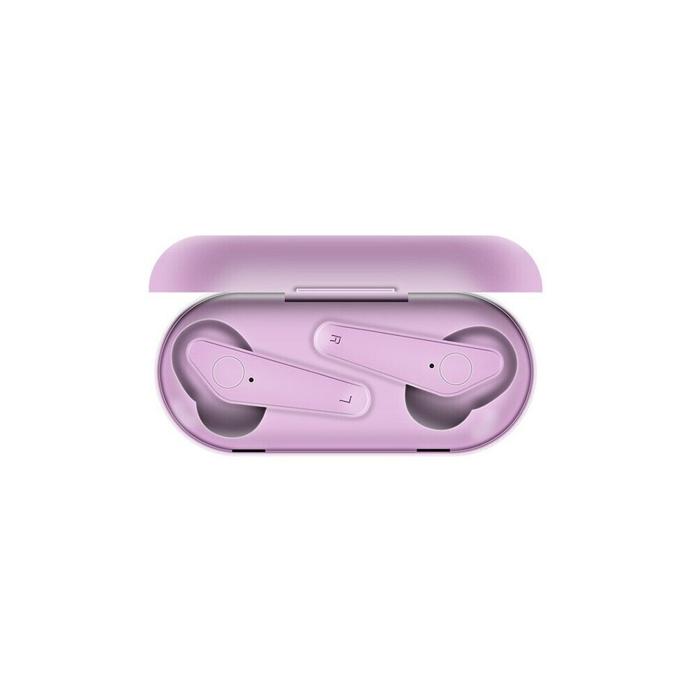 (Pink) Tws Color Bluetooth 5.0 Earphone Waterproof Earbud Stereo Sports Noise Reduction Wireless Headset For Samsung Pink 6112212055557