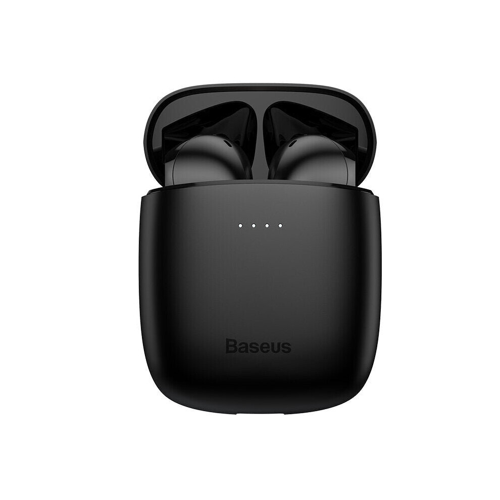 (Black) Tws Wireless Bluetooth Earphone Hifi Sports Earbuds Smart Touch Headset Headphone With Mic Black 6112212048481