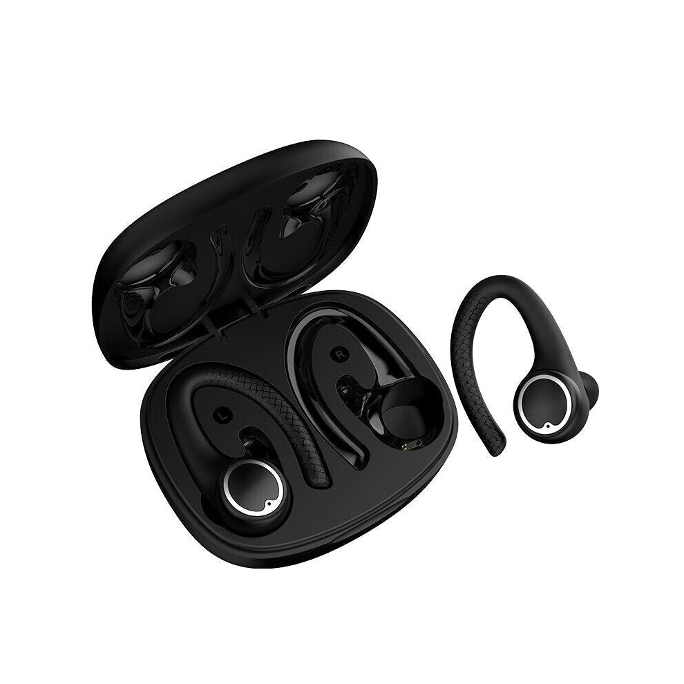 Earphones Bluetooth 5.0 Wireless Headphones Sport Gaming Headsets Tws Earbuds Ear Hook With Microphone 6112212043233