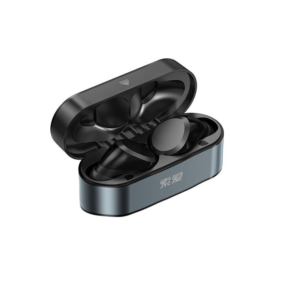 Tws Bluetooth 5.0 Earphone Mini Portable Wireless Earbuds Smart Touch Ipx7 Waterproof Headphone With Mic Black 6112212045039