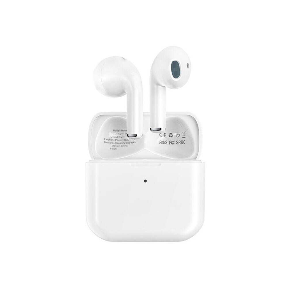 (White) Tws Bluetooth Headset Bt5.0 Wireless Headphone Long Life Hifi Stereo Powerful Bass Low Latency Earphone With Mic White 6112212052167