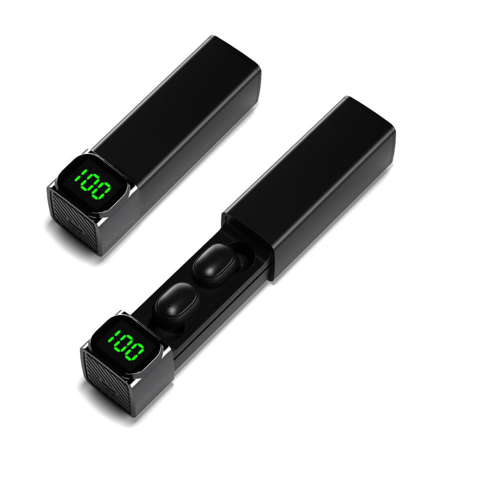 Tws Earphones Bluetooth 5.0 Wireless Earbuds Hifi 9D Stereo Smart Touch Led Digital Display Waterproof Sports Headphones With Mic 6112212047583
