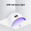 Gel UV LED Nail Lamp 24W Dryer Curing 9