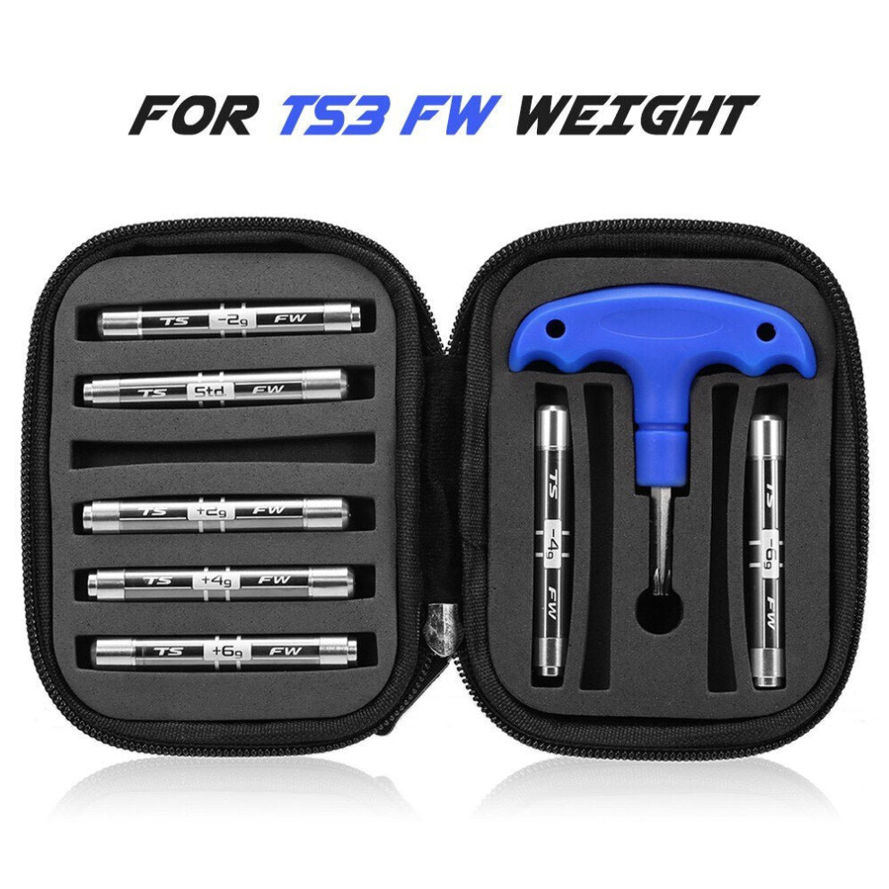 (FW weight) Golf Weight Screw Fit Set for Titleist TS3 Driver Series Magnetic
