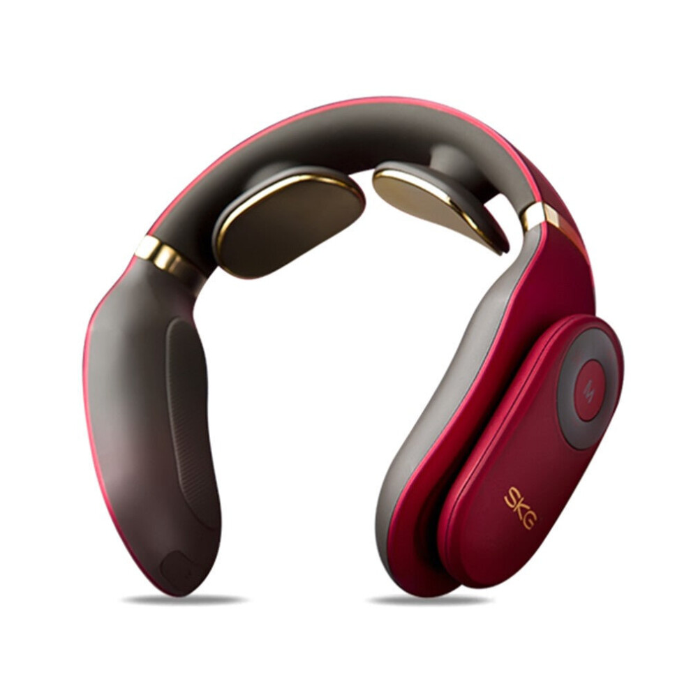 Greenzech Red (Red) Neck Massager Cervical Spine