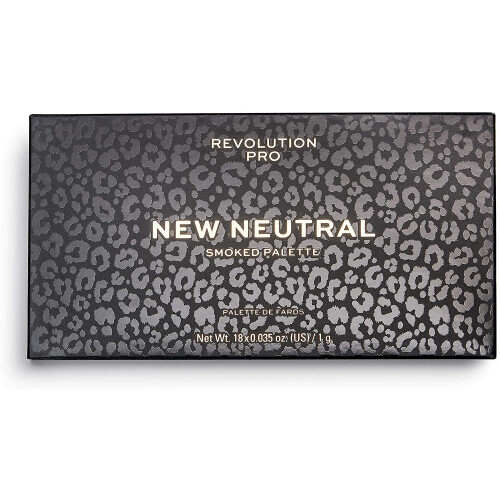 Revolution Pro New Neutral Smoked Eyeshadow Palette multicoloured