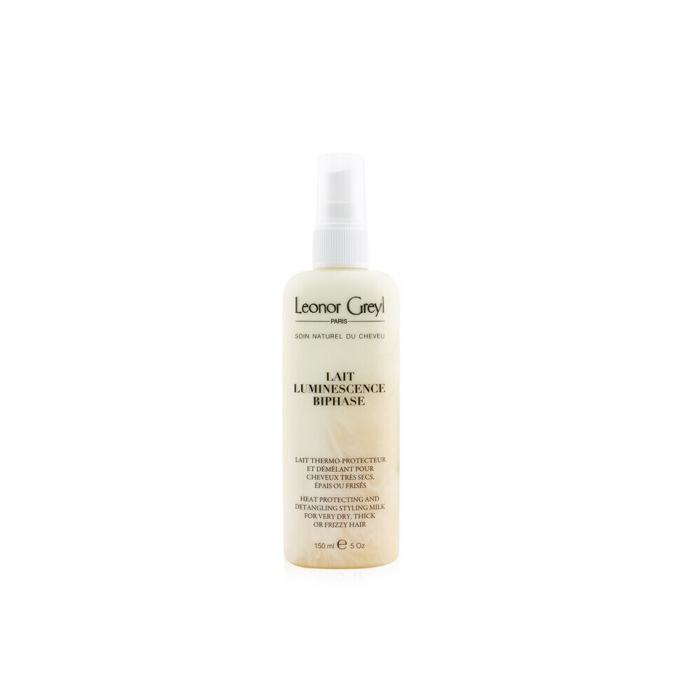 Leonor Greyl Paris Lait Luminescence Bi-Phase Heat Protecting Detangling Milk For Very Dry Thick Or Frizzy Hair - 150Ml/5Oz