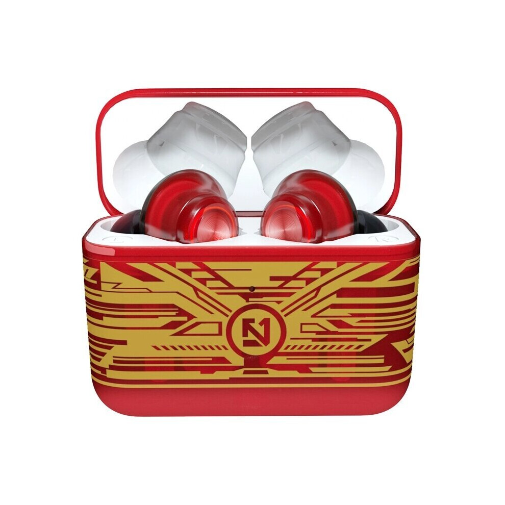 (Red) Mini Stereo Hifi Bluetooth 5.0 Headsets Tws Earbuds Wireless Gaming Sports Earphones With Microphone Red 6112212054130