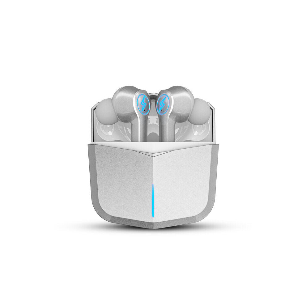 (White) Bluetooth 5.0 Wireless Earphones Stereo Noise Cancelling Sports Waterproof Earbuds Tws Music Headsets With Mic White 6112212051726