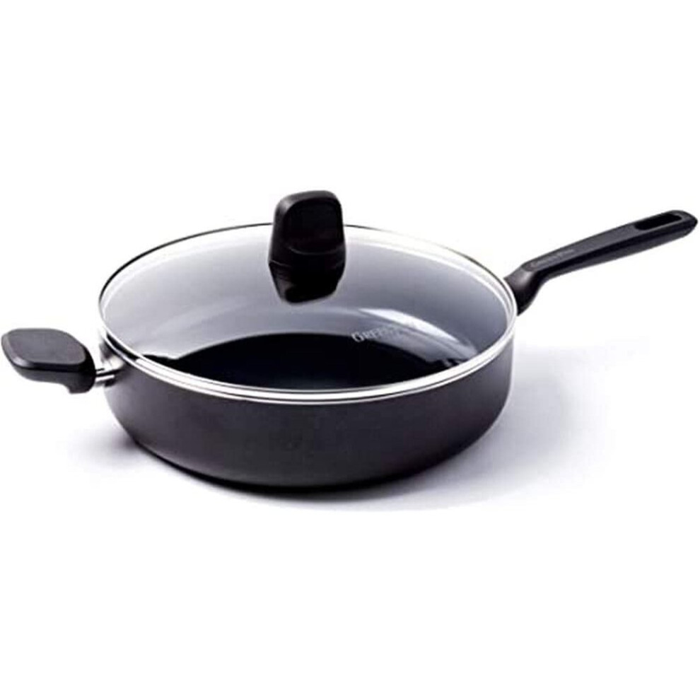 GreenPan, Memphis Ceramic Non-Stick Skillet - 28 cm/4.2 Litre, Black