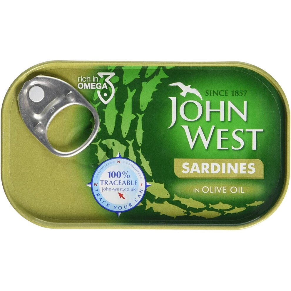 John West Sardines In Olive Oil, 120G
