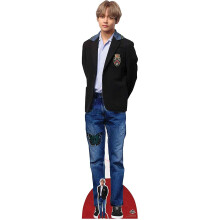 Star Cutouts Ltd Star CS784 V Bangtan Boys Kim Tae-Hyung Blazer Lifesize Cardboard Cutouts with Free Mini Cut Out (Kpop) 178cm Tall, Multicolour