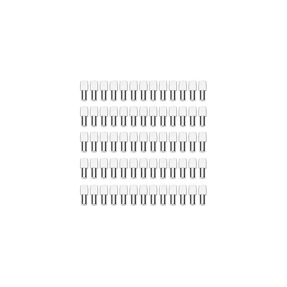 Shelf Pins 120 Pack 5Mm Spoon Shape Shelf Support Pegs For Cabinet Bookcase Furniture Closet 714453094591