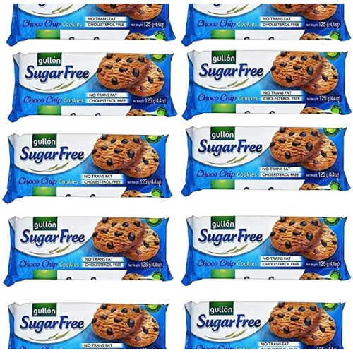 Sugar Free Chocco Chip Biscuits 10 x 125g