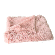 (78*54CM, pink) Pet Dog Puppy Cat Blanket Bed Soft Fluffy Warm Throw Mat Pad