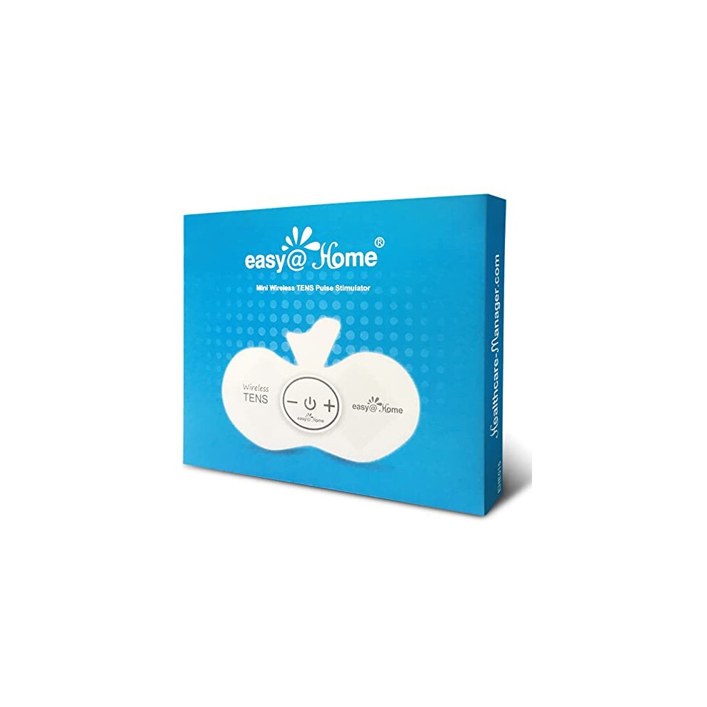 Wireless TENS Machine for Pain Relief, Easy@Home Rechargeable Compact TENS Unit EMS Muscle Stimulator, Portable Pain Management Device PL-029K5