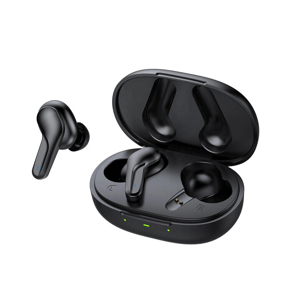 (Grey) Tws Earphone Bluetooth 5.0 Wireless Earbuds Cvc8.0/Dsp Noise Reduction Headphone 9D Hifi Stereo Sport Headset With Mic Grey 6112212054154