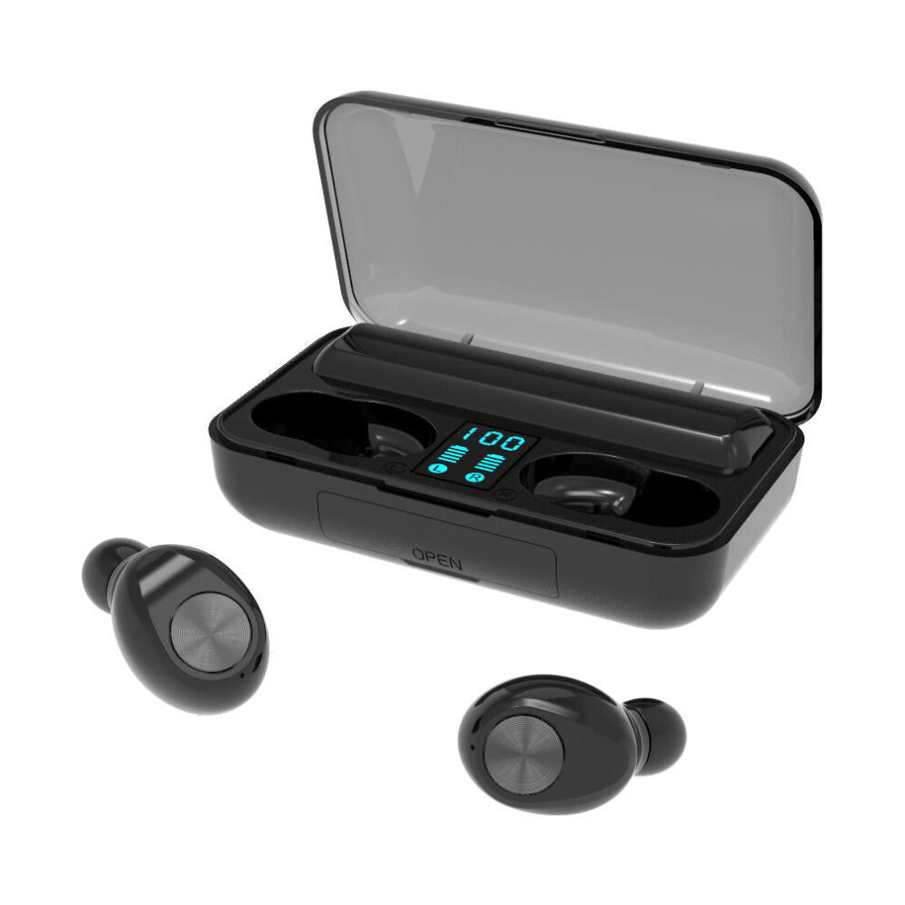 Tws Bluetooth 5.0 Earphone Wireless Earbuds 2000Mah Power Bank Touch Control Ipx7 Waterproof Headphone With Mic 6112212045152