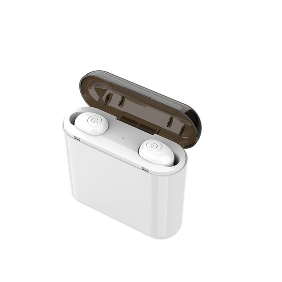 (, 6800Mah) Charging Box Tws Wireless Bluetooth Earbuds 5.0 Hd Stereo Ipx6 Waterproof Noise Cancelling Gaming Earphone White 6112211950631