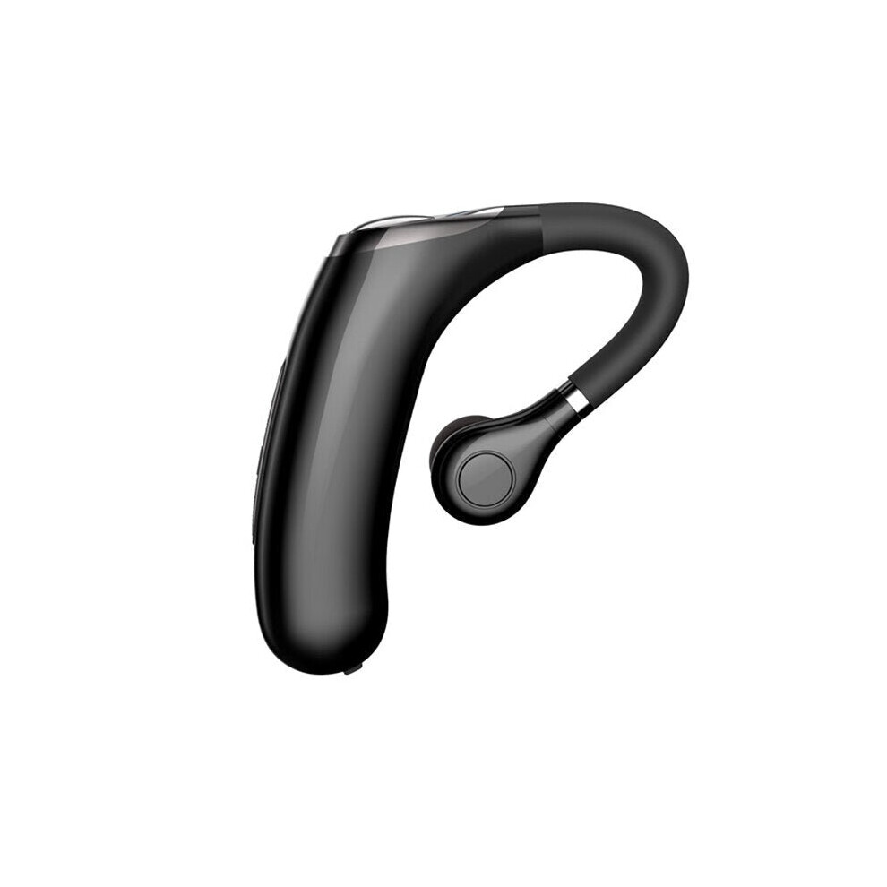 (Black) Handsfree Wireless Bluetooth Earphones Noise Cancelling Headphone Business Headset With Mic Black 6112212039991