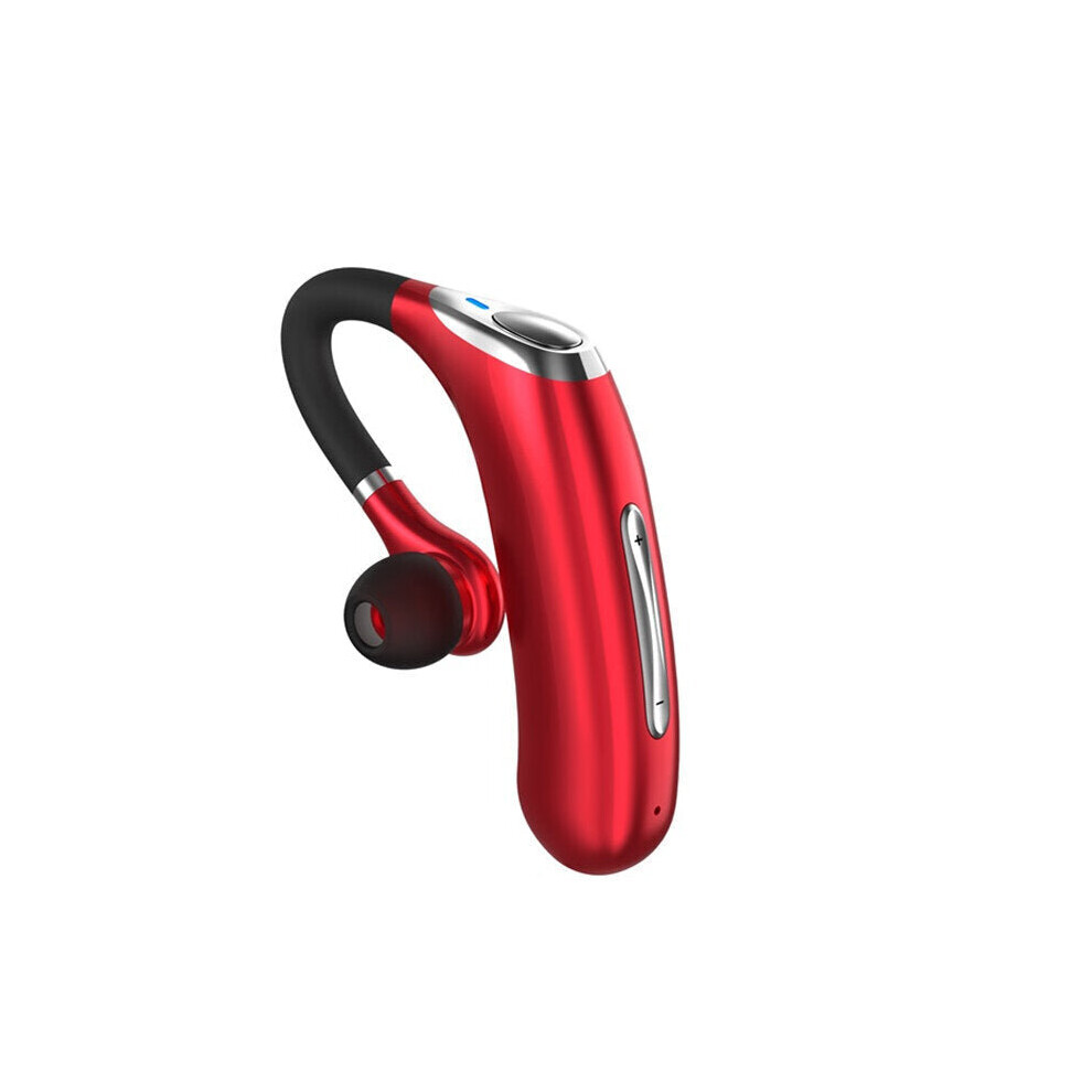 (Red) Handsfree Wireless Bluetooth Earphones Noise Cancelling Headphone Business Headset With Mic Red 6112212053935