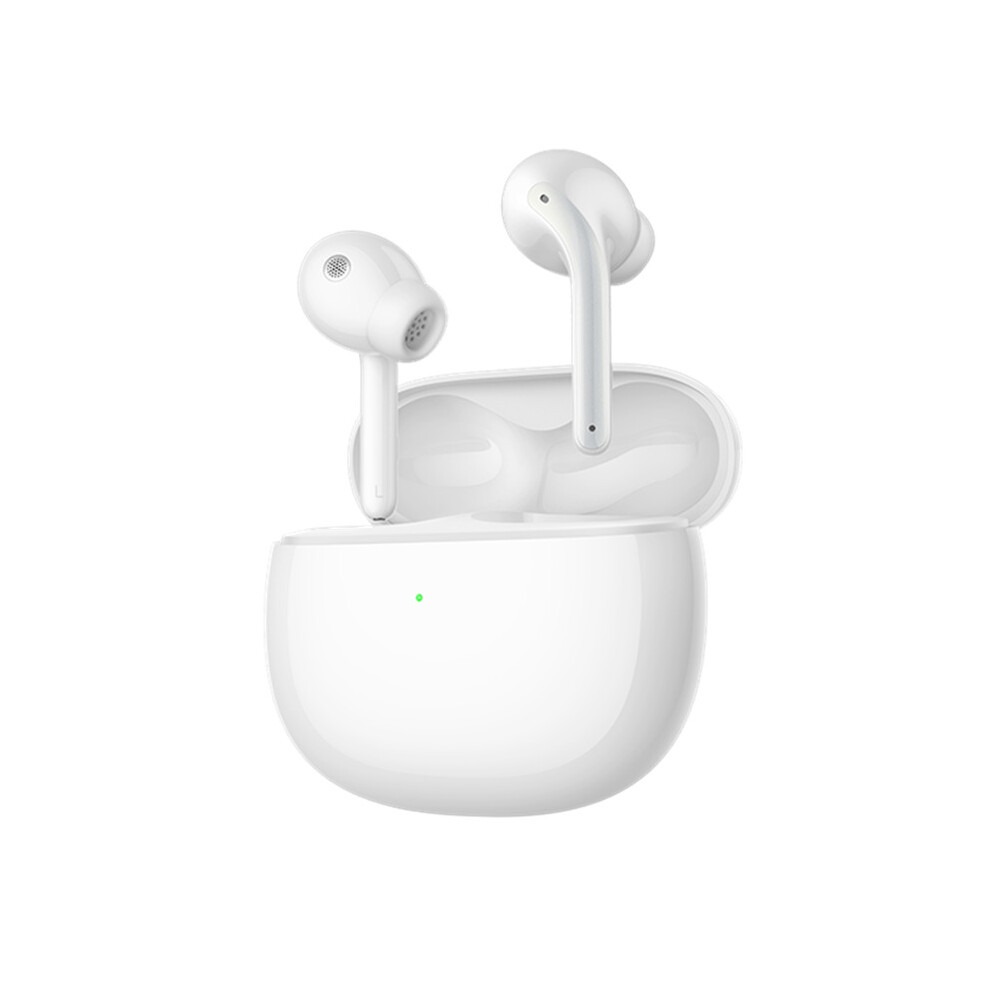(White) Wireless Bluetooth V5.2 Earphone 40Db Active Noise Cancelling Earbuds Hifi Headphones With Microphone White 6112212051504