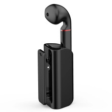 (White) Wireless Earbuds Single Earphone Car Driving Hands Free Business 3D Stereo Headset With Microphone