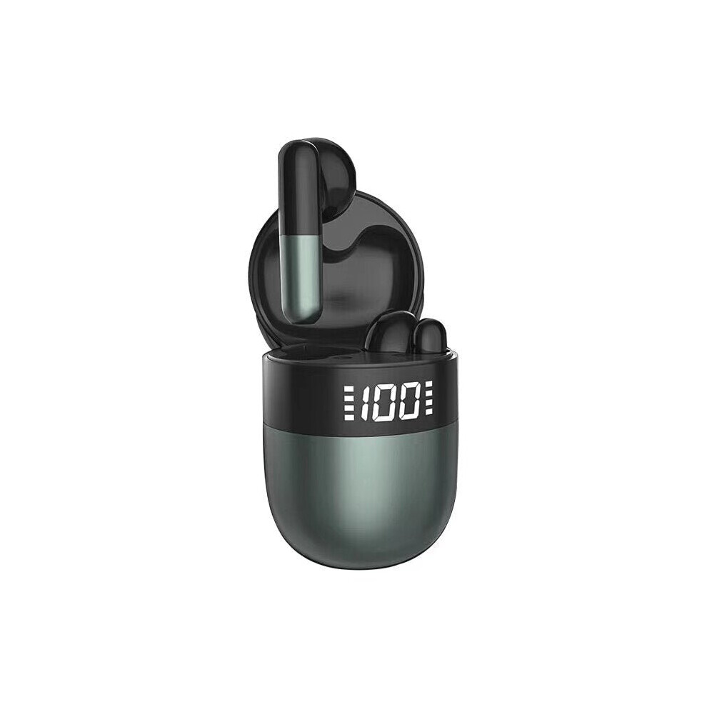 (Green) Tws Wireless Headset Bluetooth Headphones Noise Cancelling Hifi Stereo Sport Waterproof Earphones With Mic Green 6112212053515