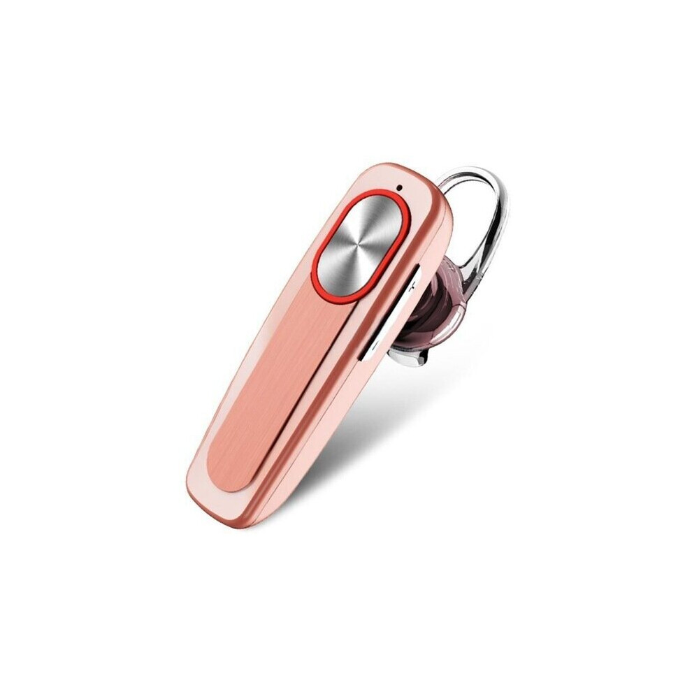 (Pink) Long Time Standby Handsfree Stereo Bass Hands-Free In-Ear Earphone Wireless Bluetooth Headset With Microphone Pink 6112212051337