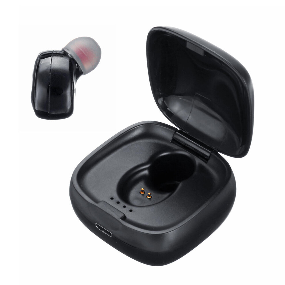 (Black) Tws Wireless Bluetooth 5.0 Earphone Hifi Stereo Auto Pairing Bilateral Call Headphone Black 6112212048221