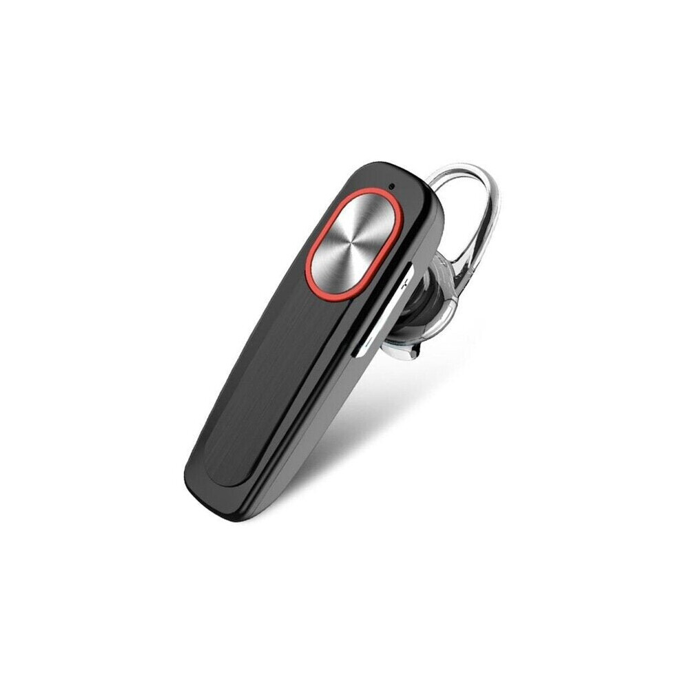 (Black) Long Time Standby Handsfree Stereo Bass Hands-Free In-Ear Earphone Wireless Bluetooth Headset With Microphone Black 6112212043509