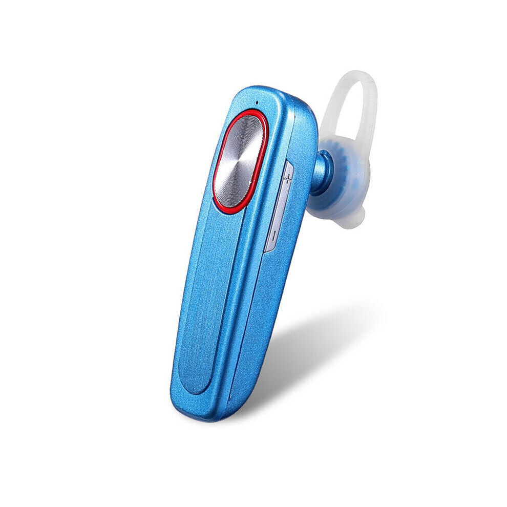 (Light ) Long Time Standby Handsfree Stereo Bass Hands-Free In-Ear Earphone Wireless Tooth Headset With Microphone Blue 6112212051375