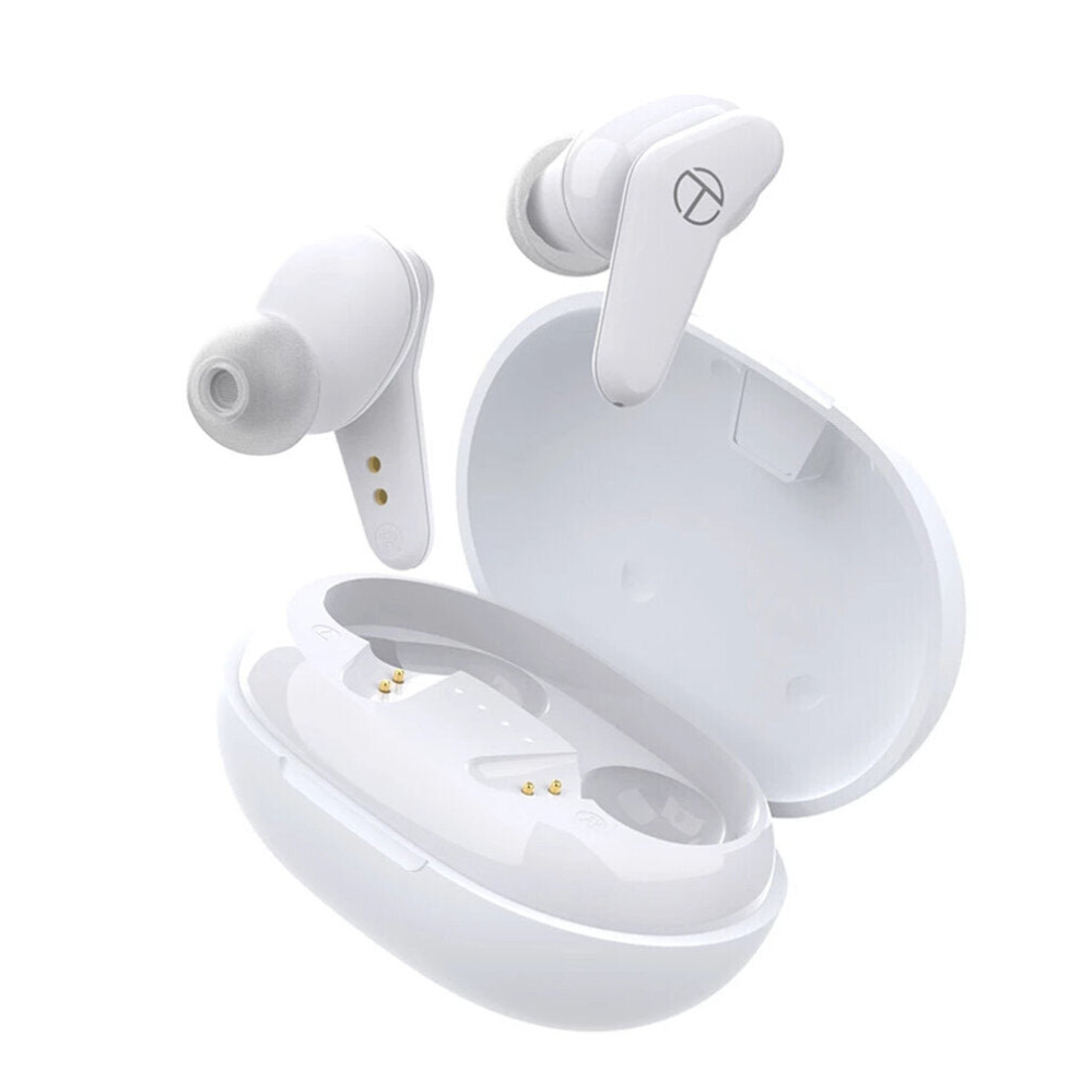(White) Tws Bluetooth 5.0 Earphones Dynamic Earbuds Noise Cancelling Touch Control Noise Cancelling Sport Headset White 6112212052440
