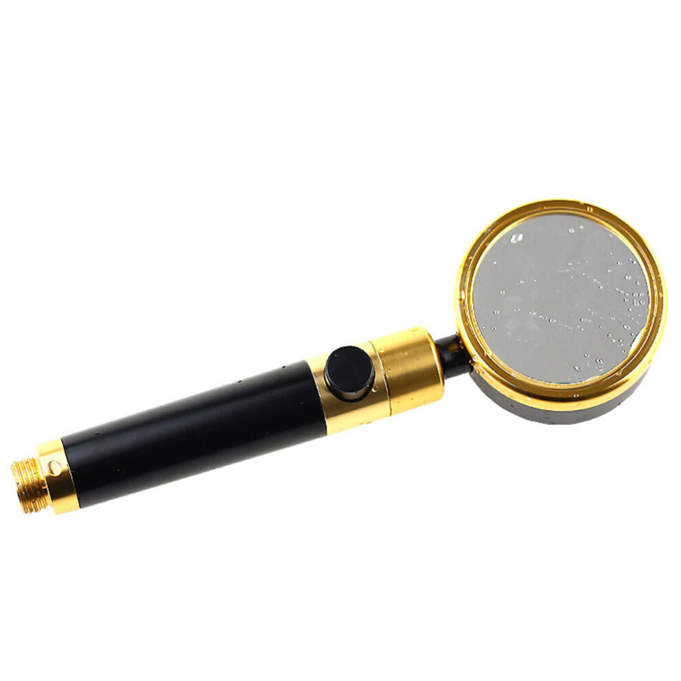 360 Degree Rotating Space Aluminum Pressurized Shower Head with Stop Water Switch Handheld Sprinker