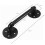 Black Iron Pipe Door Handle 29.5cm Threaded Pipe Drawer Pull with Screws 4